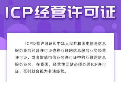 ICP經(jīng)營許可
